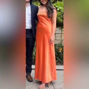 Hello molly coolness calling dress orange